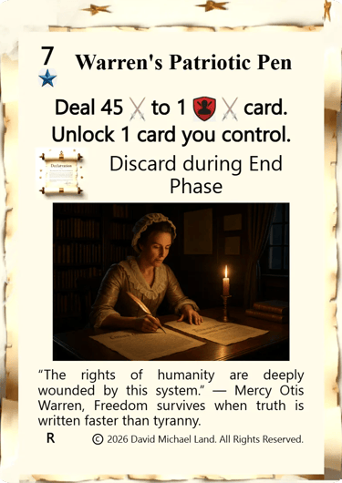 Warren's Patriotic Pen