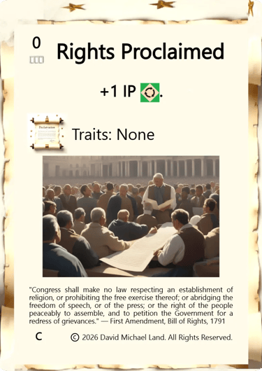 Rights Proclaimed