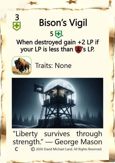 Bison's Vigil