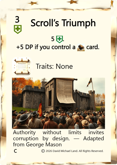 Scroll's Triumph