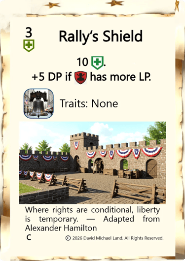 Rally's Shield