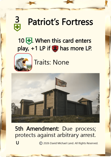 Patriot's Fortress
