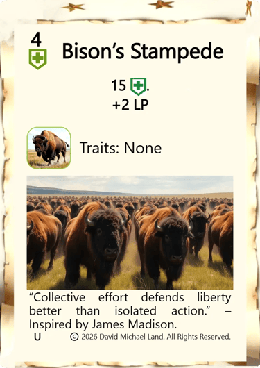 Bison's Stampede