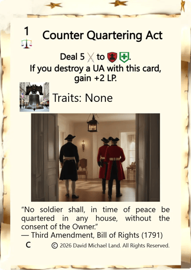 Counter Quartering Act