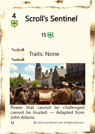 Scroll's Sentinel