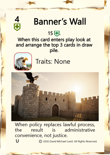 Banner's Wall