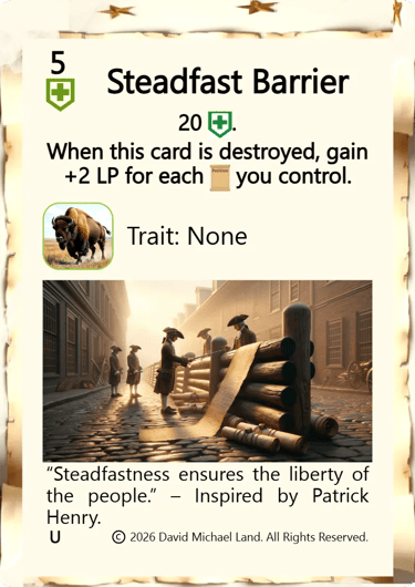 Steadfast Barrier