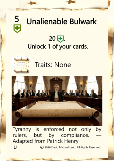 Unalienable Bulwark