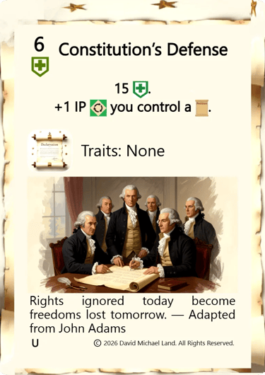 Constitution's Defense