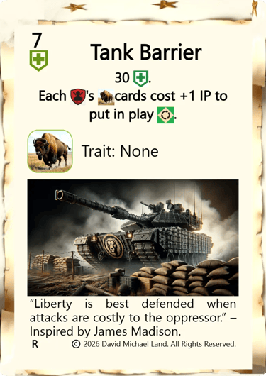 Tank Barrier