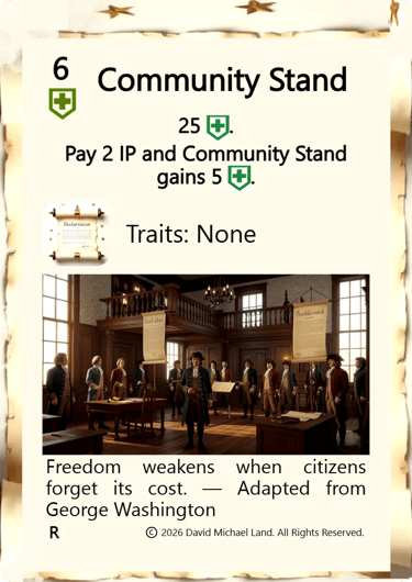Community Stand