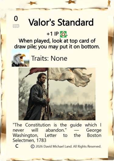 Valor's Standard