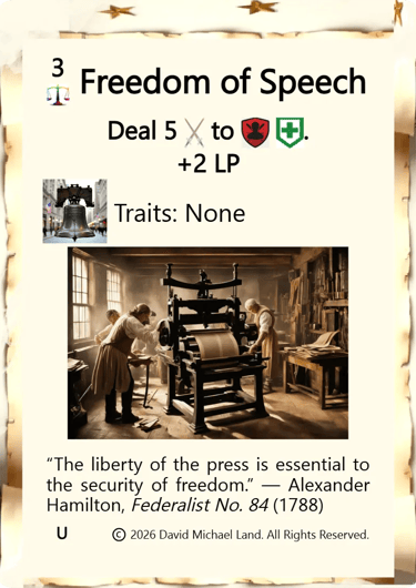 Freedom of Speech