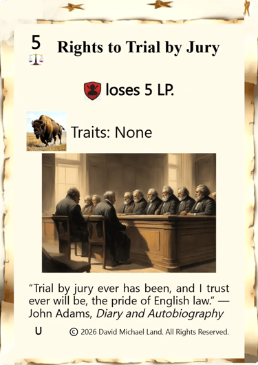 Rights to Trial by Jury