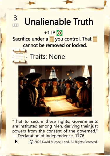 Unalienable Truth