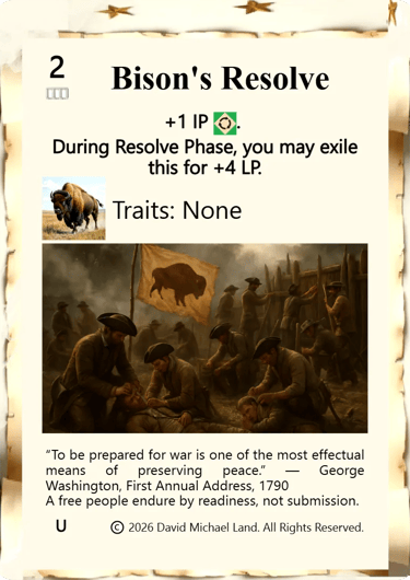 Bison's Resolve