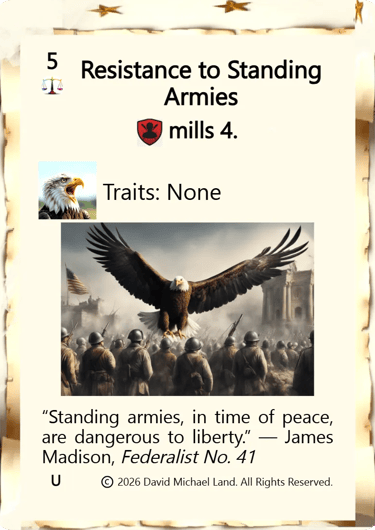Resistance to Standing Armies