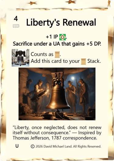 Liberty's Renewal
