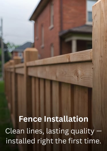 Fence Installation by TN Profesiional Services