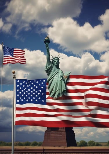 blue and white striped round textile