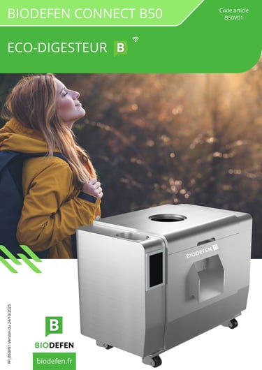 biodéchets écodigesteur 50 kg