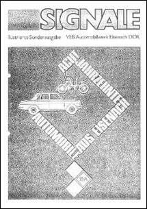 Ausgabe 02 1992, erstmals wieder unter dem Titel "Wartburg-Signale"