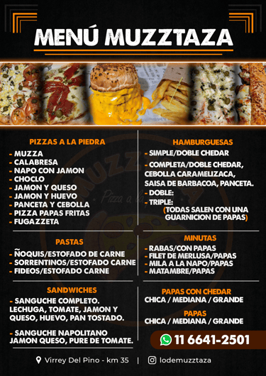 Menu de Restaurante
