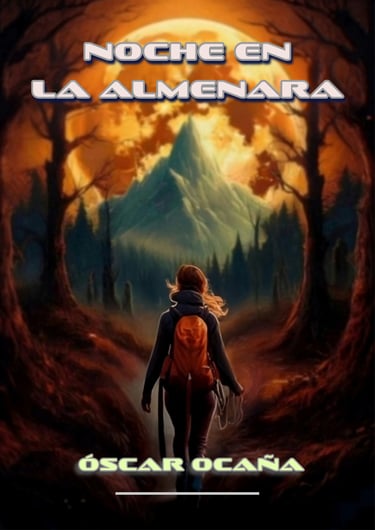 Portada del libro de cuentos 'Noche en La Almenada" de Óscar Ocaña Parrón