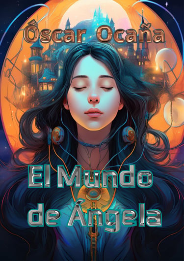 Portada de la novela de Ciencia Ficción 'El Mundo de Ángela' de Óscar Ocaña Parrón