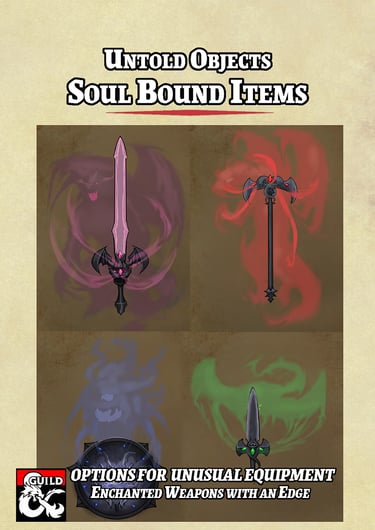 Untold Objects Soul Bound Items Cover