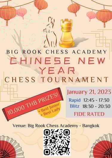 Big Rook Chess Academy Chess Tournament, Bangkok Thailand