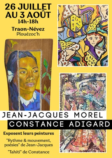 Affiche Exposition de peintures