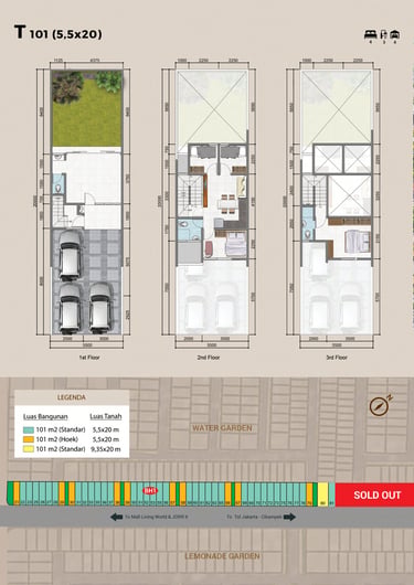Site Plan Garden Loft