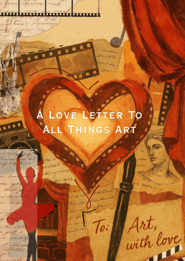 A Love Letter to All Things Art collection by Fluorescent Magazine