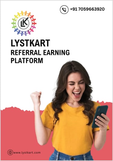 Lystkart : Referral Earning Platform