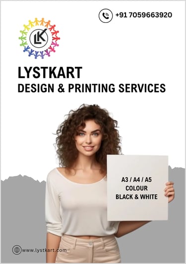 Lystkart : design and Printing Services