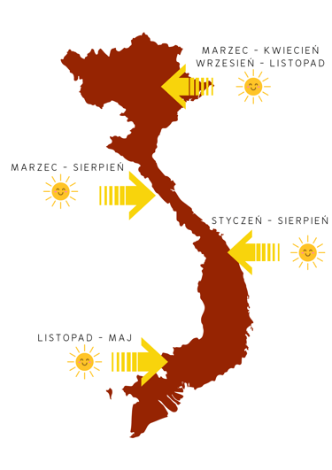 wietnam pogoda