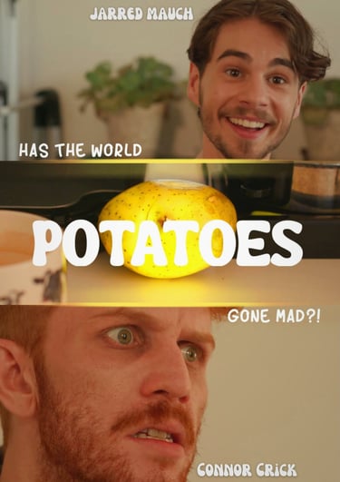 Two men and a potato, movie poster