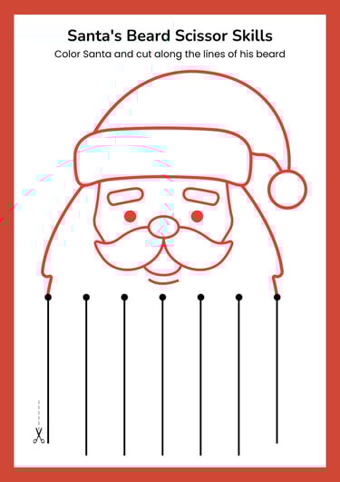 scissor skills worksheets printable books