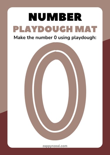 pre-writing practice using play dough