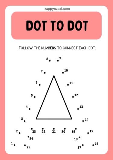 Dot to dot activity worksheets alphabets