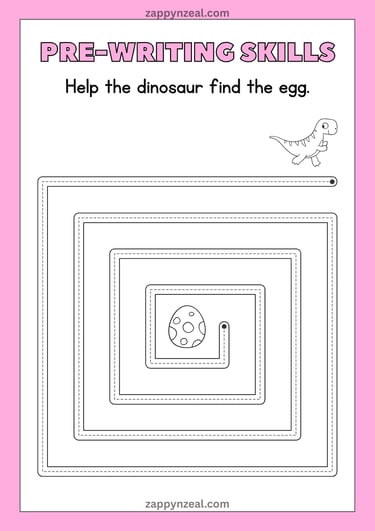 follow the maze worksheets