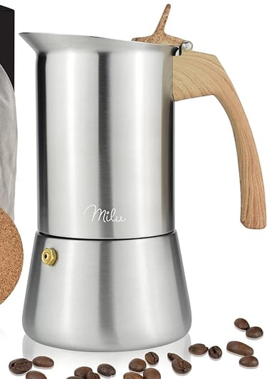 cafetera milu ek-ss cafetera italiana milu