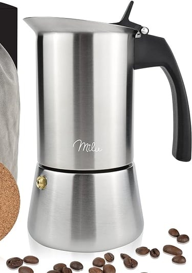 cafetera milu ek-ss cafetera italiana milu