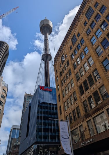 Sydney observation deck