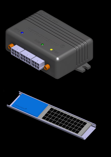 a vehicle or object tracker, a tracking system