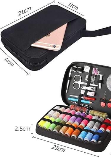 kit couture mini a emporter et a glisser dans une poche