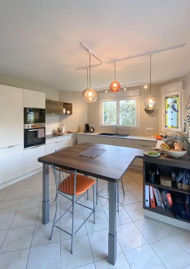 Projet Fresnel - rénovation cuisine et séjour 