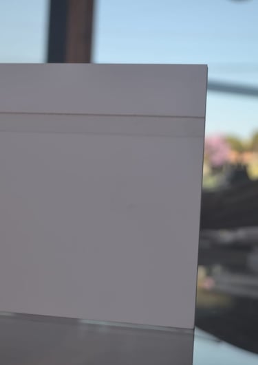 RODAPÉ EM PVC EXPANDIDO