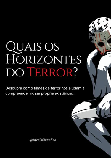 Capa episódio horizontes do terror - Jason Pensador Távola Filosófica